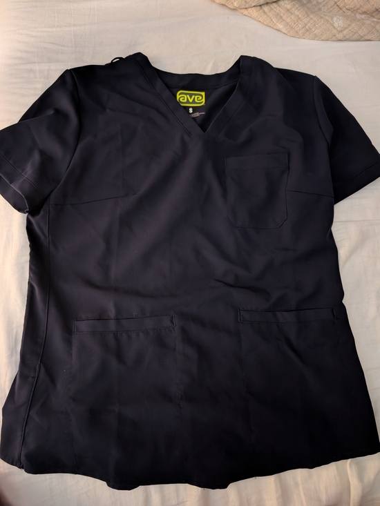 Other - Ava Women's V-Neck Scrub Top in Navy
